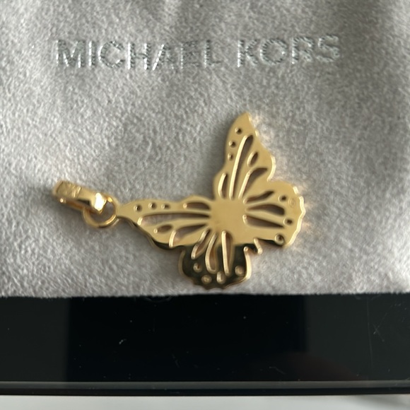 Pendant butterfly gold plated Michael Kors - Picture 3 of 3